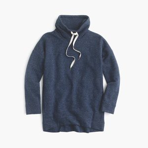 J. Crew Cowl Neck Dark Blue Sweatshirt M